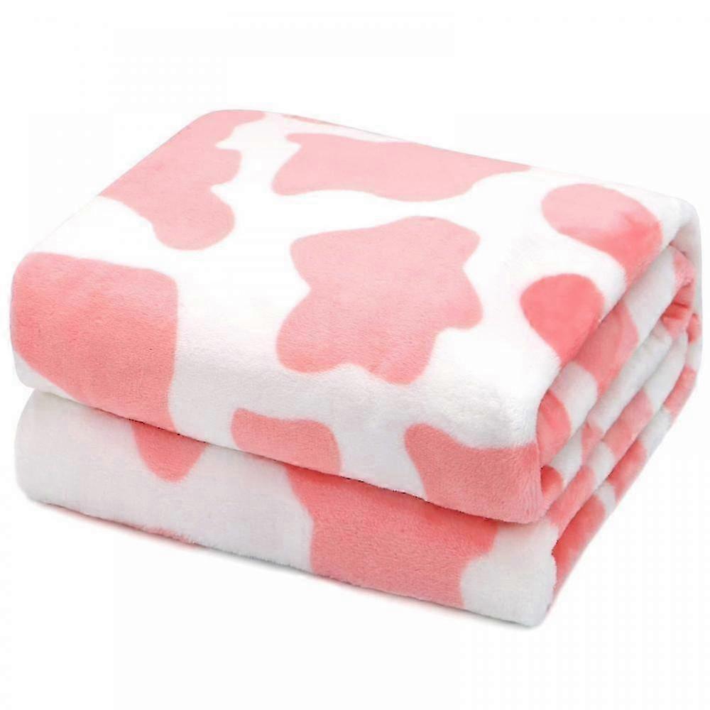 Lightweight Blanket Pink Soft Blankets Small Warm Throw Blanket for Bed