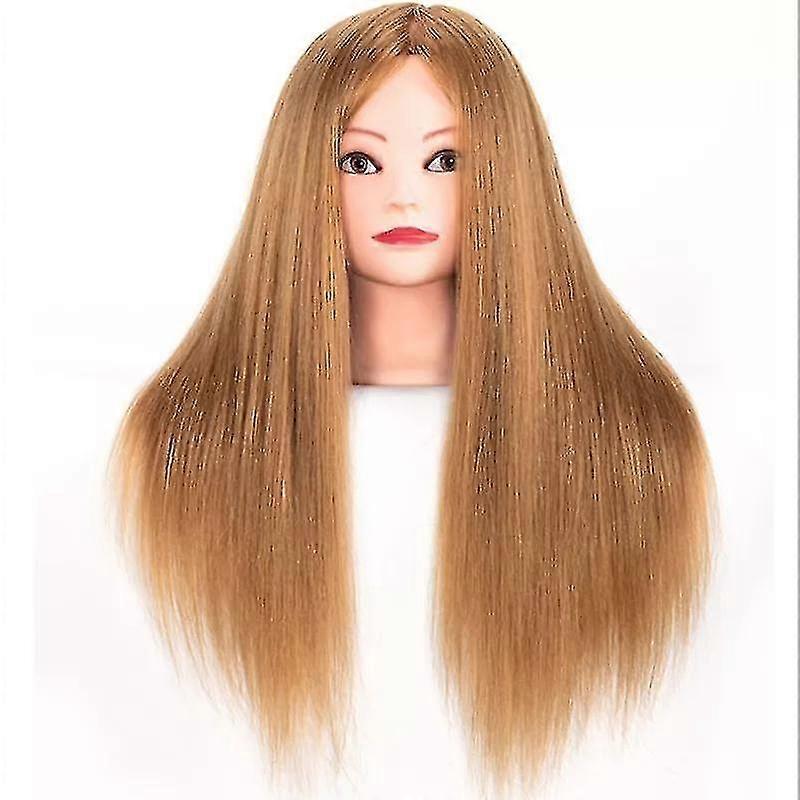 Wig doll head knitting kit