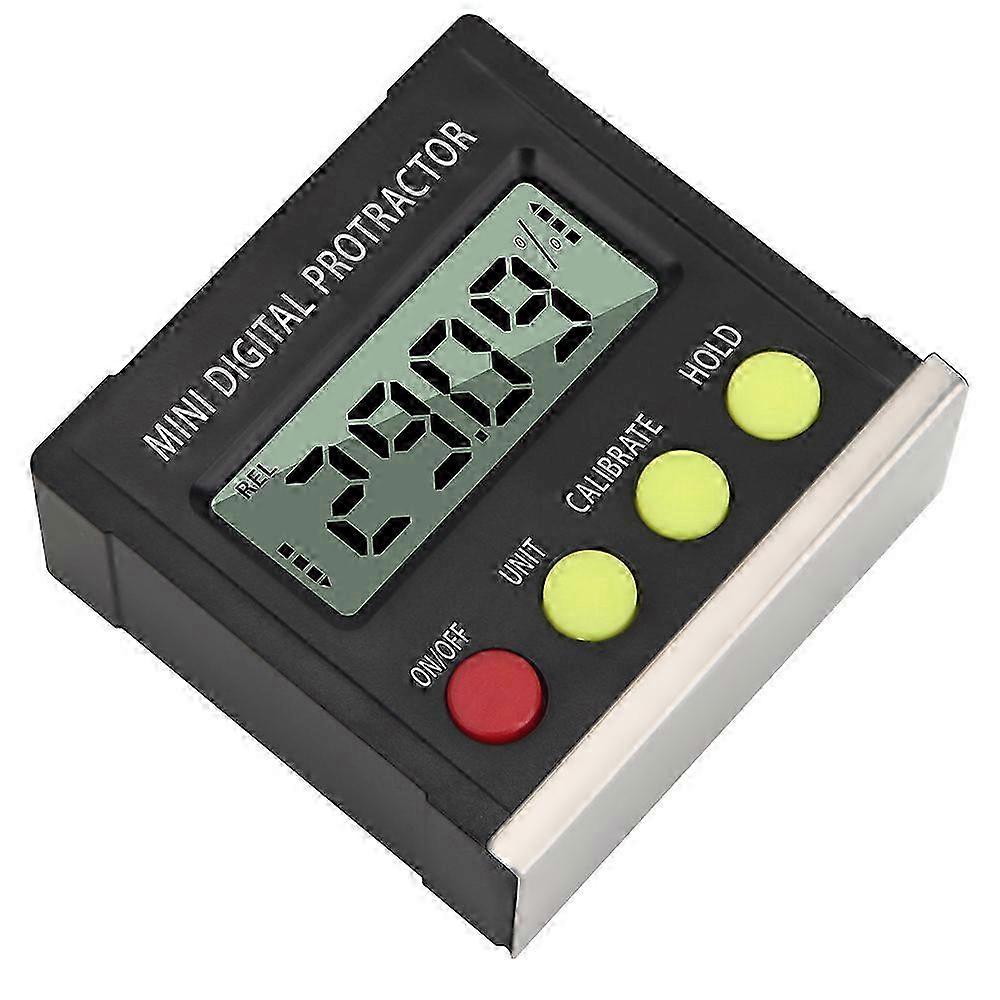 Digital Protractor Inclinometer - 55x16mm Mini Digital Horizontal Angle Meter