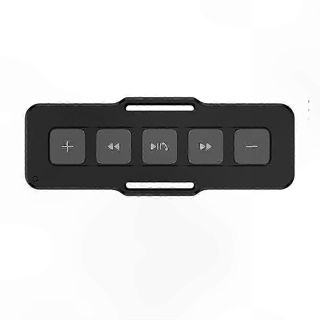 Bluetooth Motorcycle Handlebar Media Controller, Wireless Music Player for Bike, Car-Compatible, Waterproof Remote Control