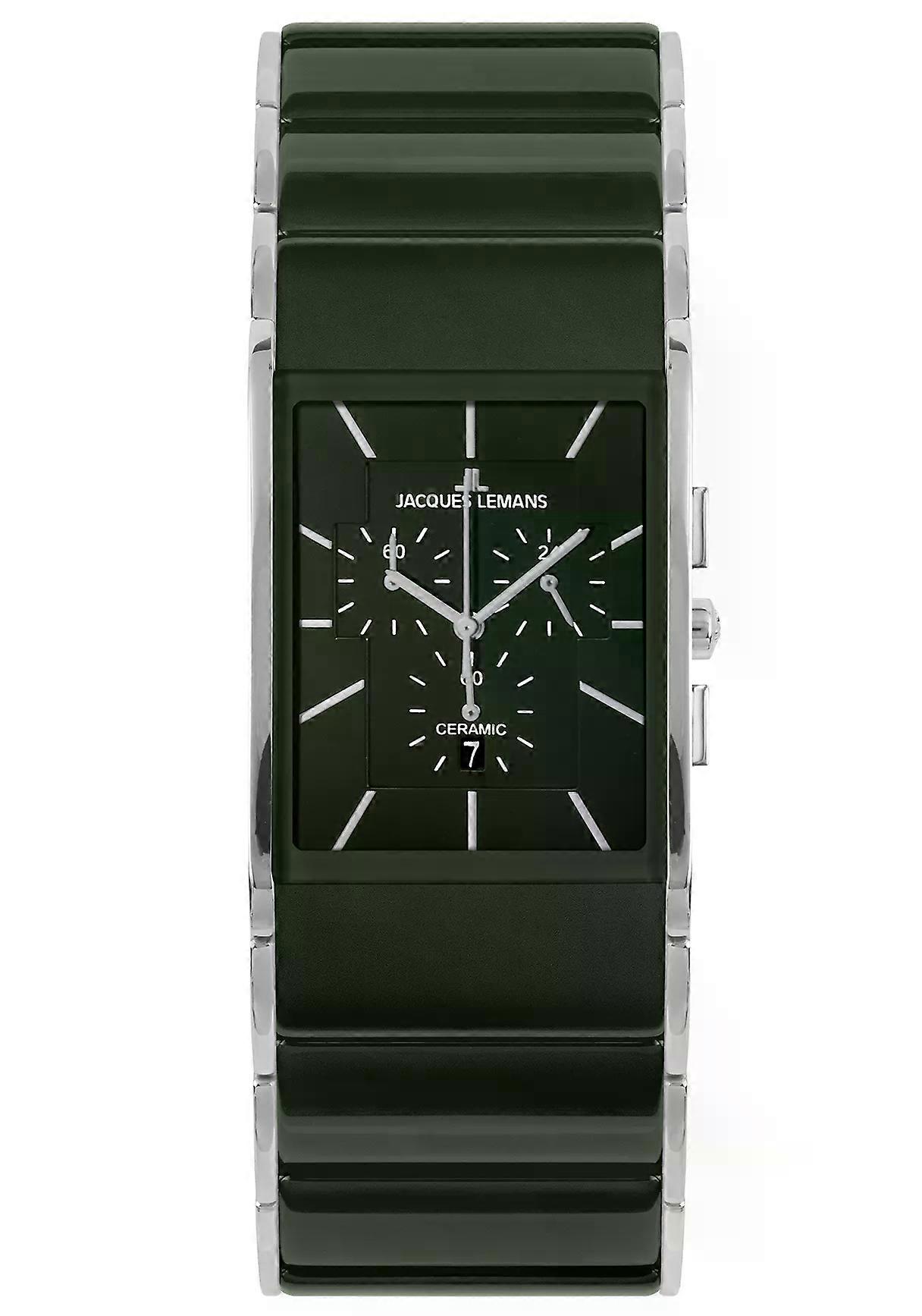 Jacques Lemans Cronógrafo Dublin HighTech Ceramic grün (1-1941G)