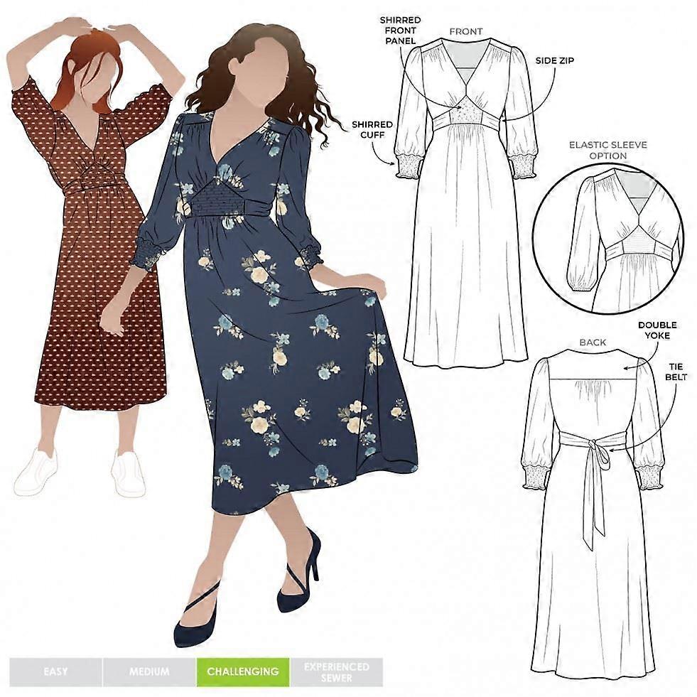 Style Arc Sewing Pattern Philomena Dress Sizes 18-30