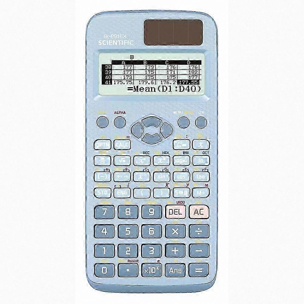Scientific Calculator with Natural Display for Advanced Math Functions