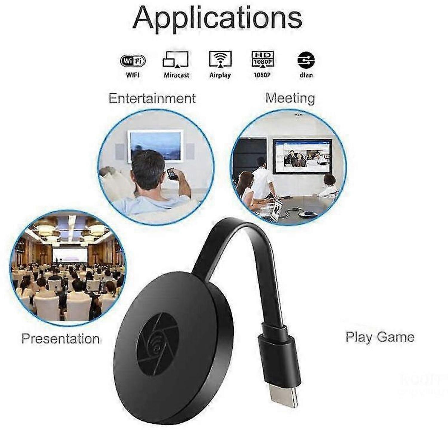 Wireless Display Adapter Mobile Screen for Chrome Home