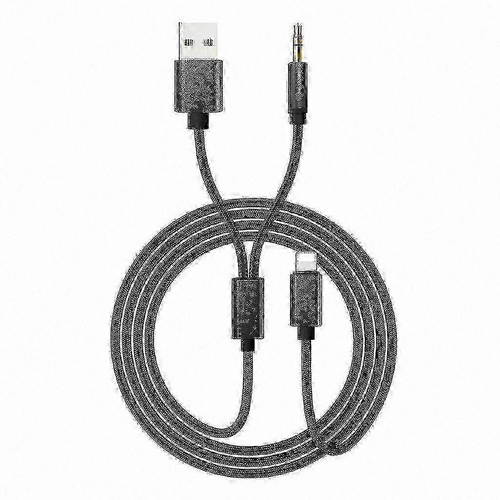 Audio Adapter Cable for , USB Auxiliary Cord Compatible with  and Mini Models
