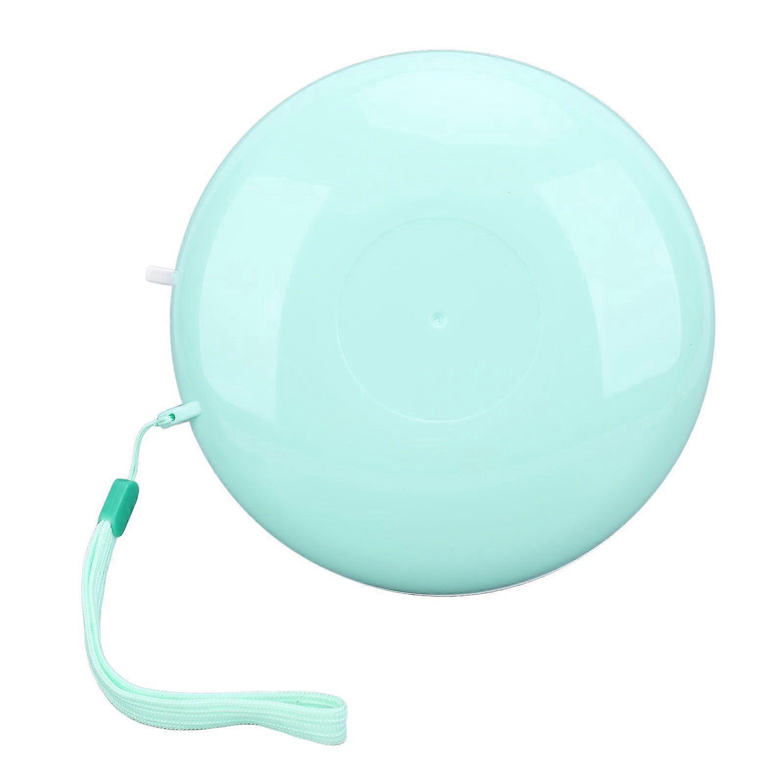 360 Rotating Snack Container Large Capacity Sealing Kids Fruit Storage Box Bundle with Lid for Home Mint Green