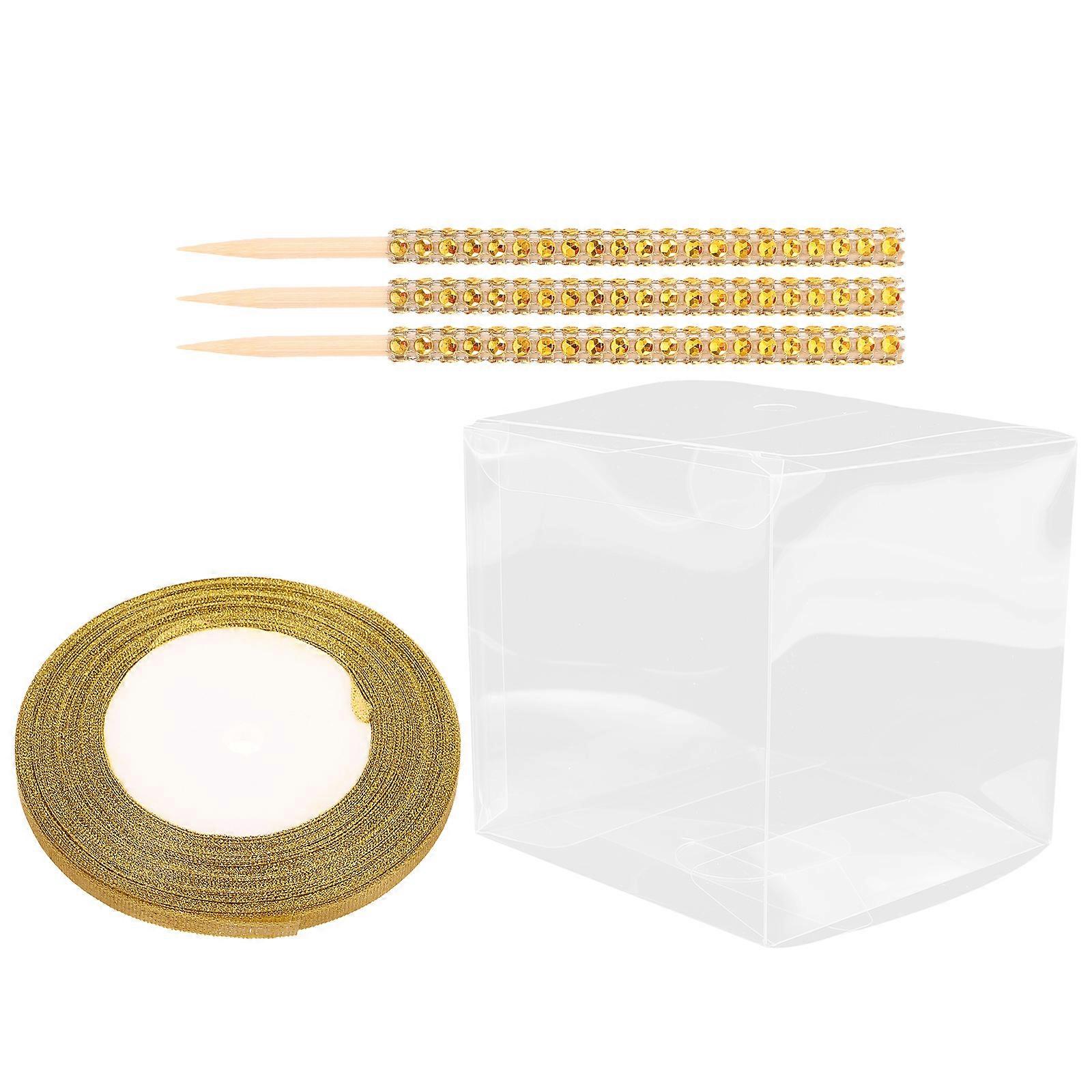 Transparent Boxes For Storing Biscuits And Jewelry Ideal For Gift Giving 15.00X0.80X0.80CM Cube Style Packaging 2 Sets