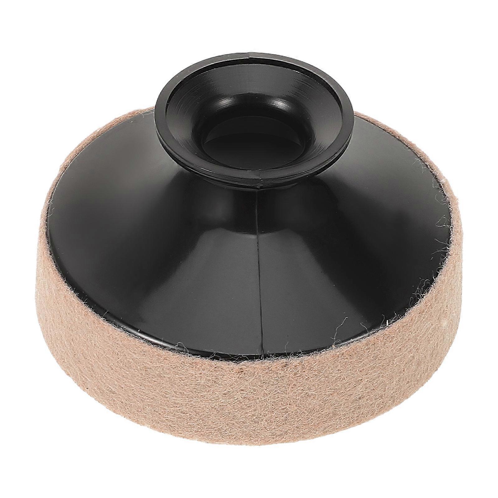 Alto Sax Mute Saxophone Silencer for Sound Reduction 4Pcs Set Black