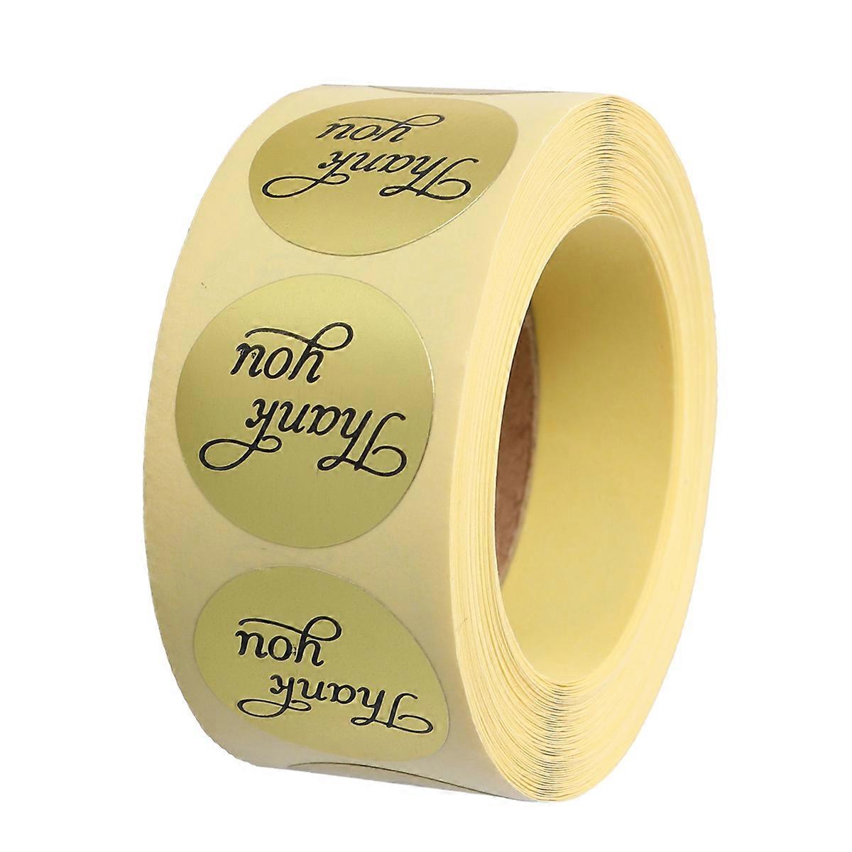 Label Paper Stickers Roll for Decoration with 1500 Sheets for Gifts