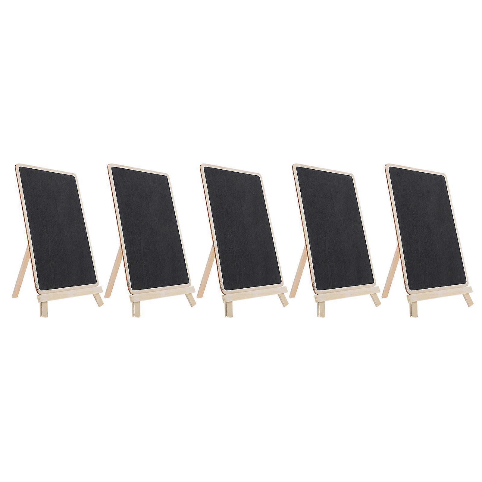 Tabletop Blackboard Mini Chalkboard Sign for Home 15Pcs Set