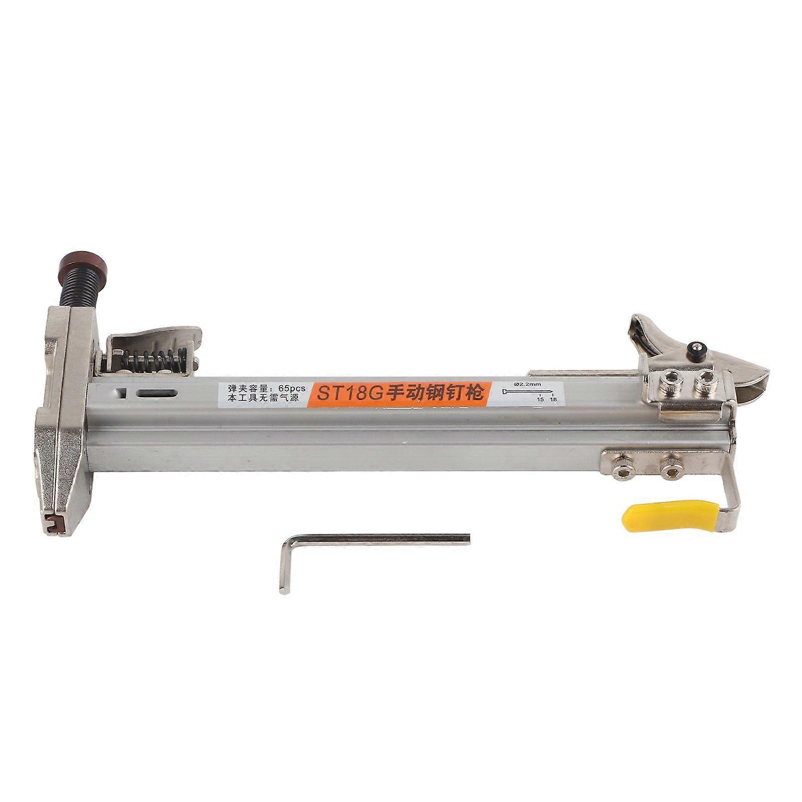 Υψηλής ποιότητας χειροκίνητο πιστόλι καρφώματος χάλυβα πιστόλι καρφώματος πιστόλι καρφώματος πλήρως αυτόματο τσιμέντο καρφί όπλο σύρμα