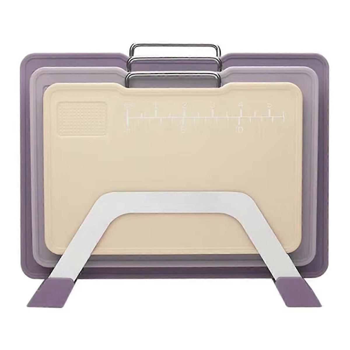 Multi-Size Kitchen Cutting Board Set with Grinder Type B