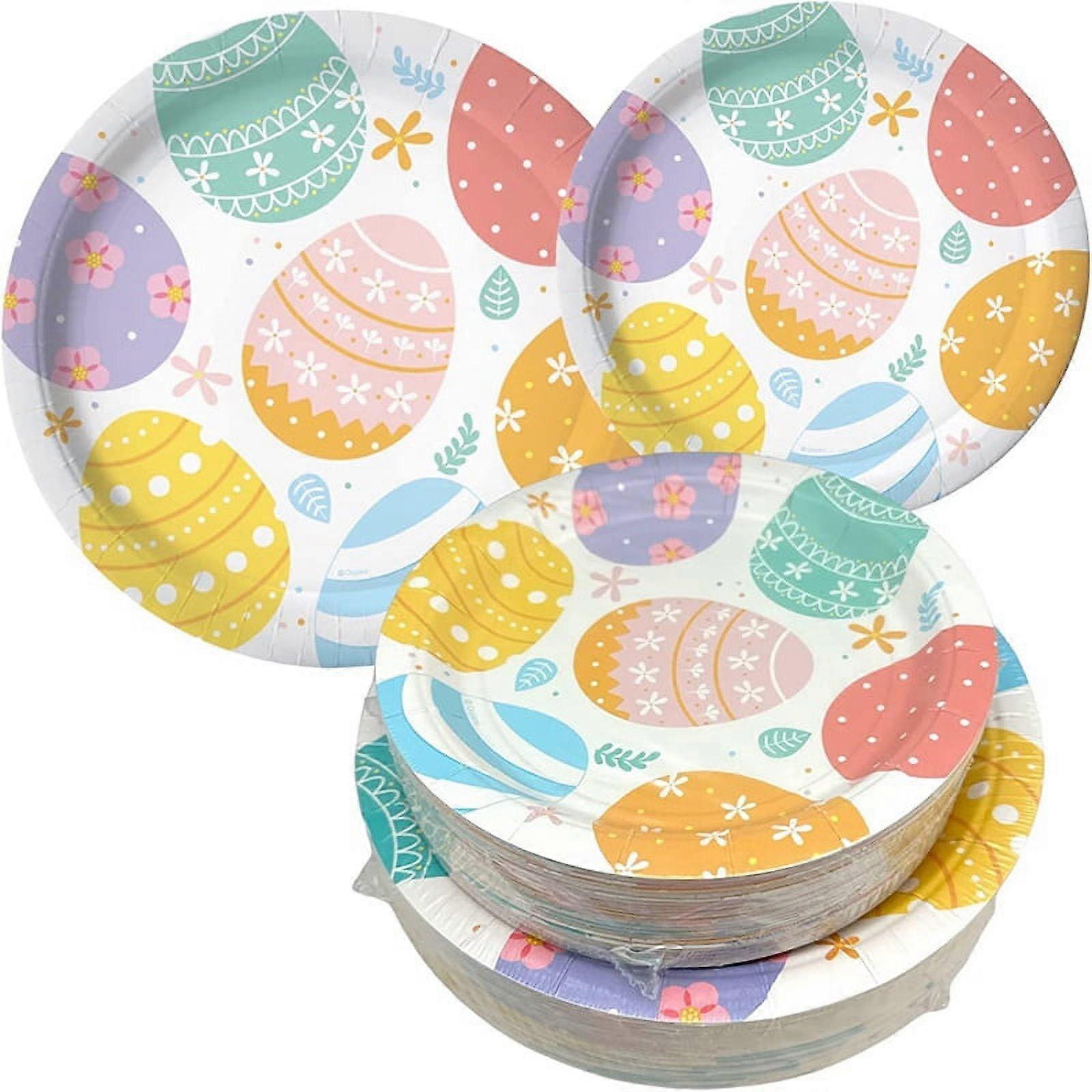 Serves 50 Easter Dinner Plates Dessert Plates