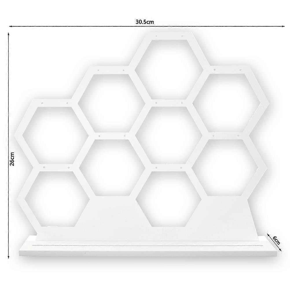 Earring Wood Display Rack Easy To Clean With Enough Storage Room 1Set