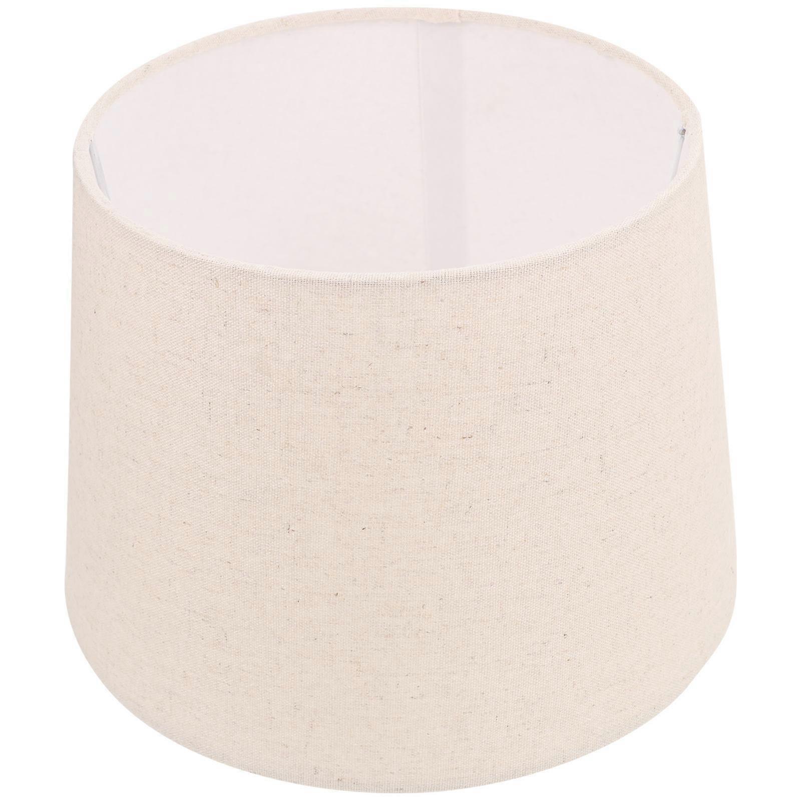 Floor Lamp Shade Fabric Lamp Shade for Decor Beige Decorative Light Cover