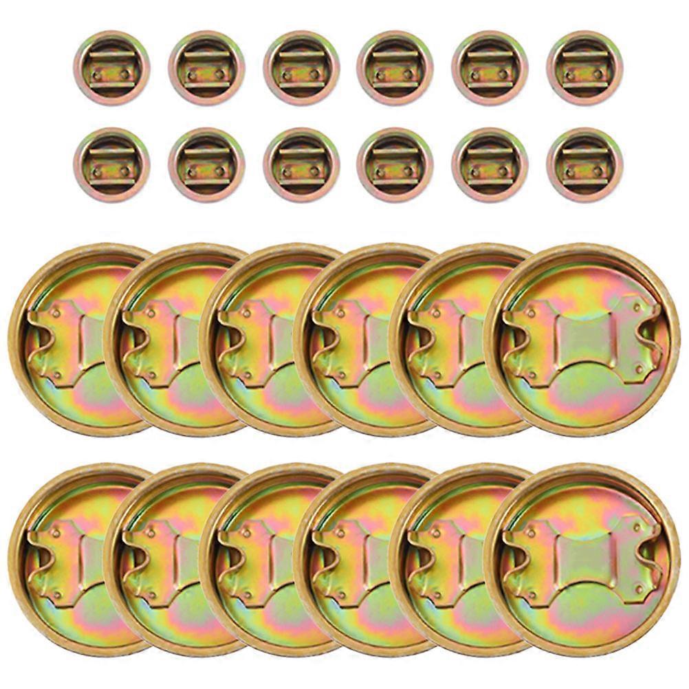 Iron Drum Caps Oil Drum Bung Caps Leak Proof 48Pcs Pack