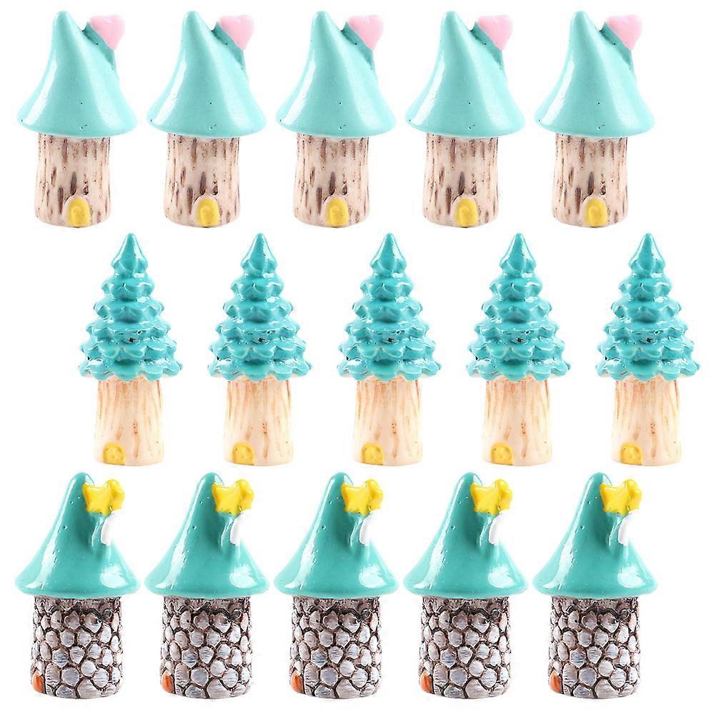 Handcraft Resin Decor for Home 45Pcs Mini Ornament Set