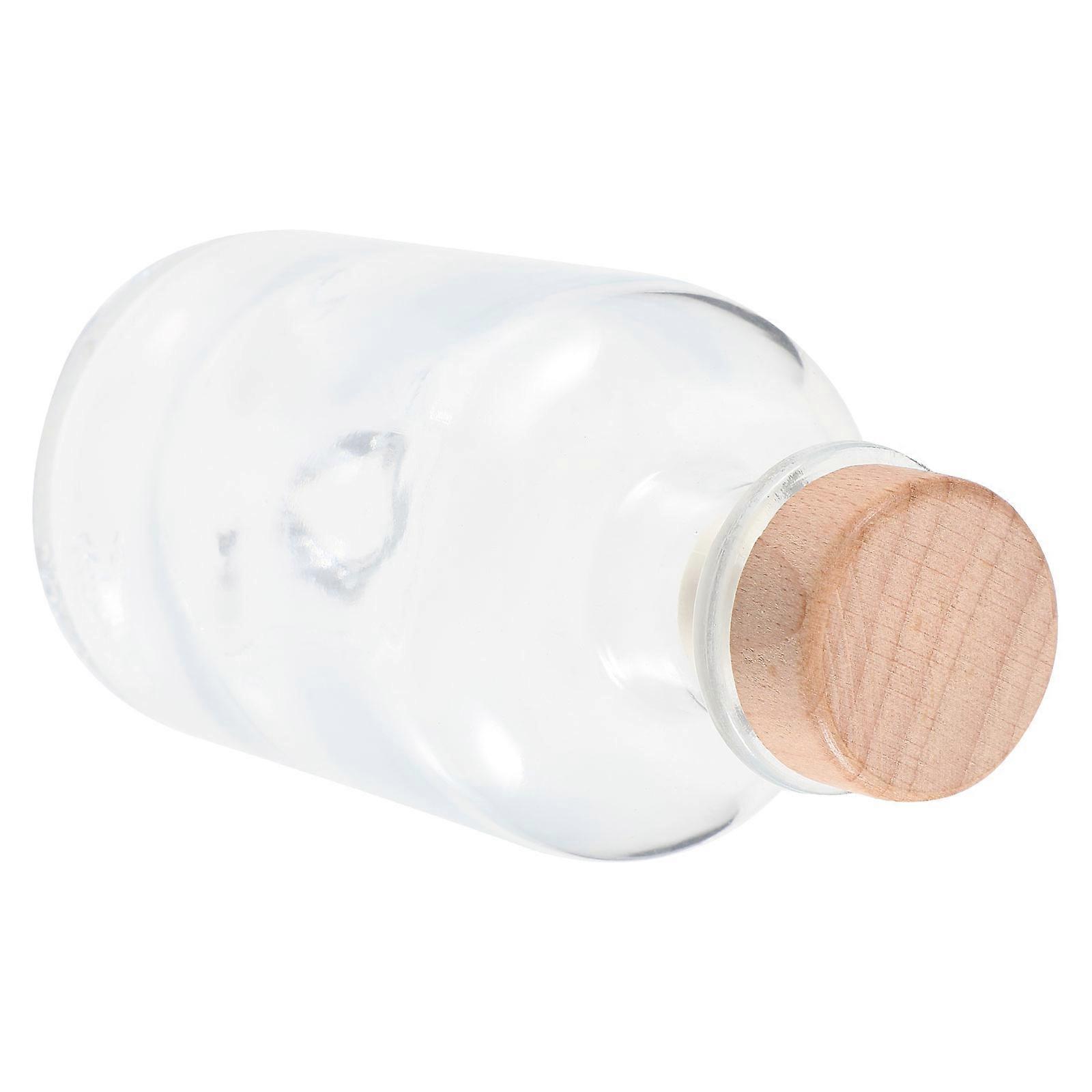 Sealable Glass Bottles for Home Decor and Barbecues in Classic Design Made of Transparent Glass 1Set