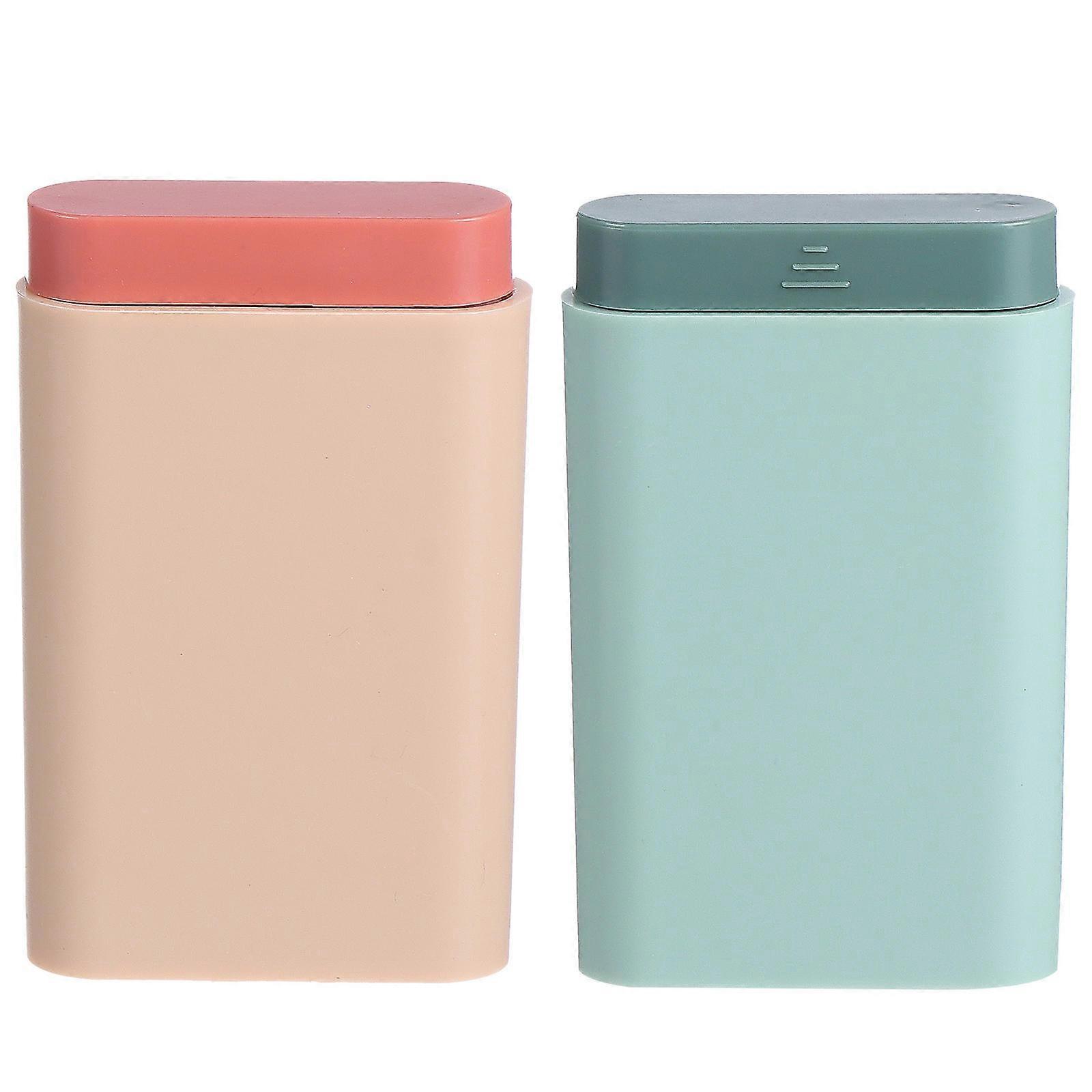 Mini Travel Medicine Organizer for Storage 6Pcs Practical Pill Box