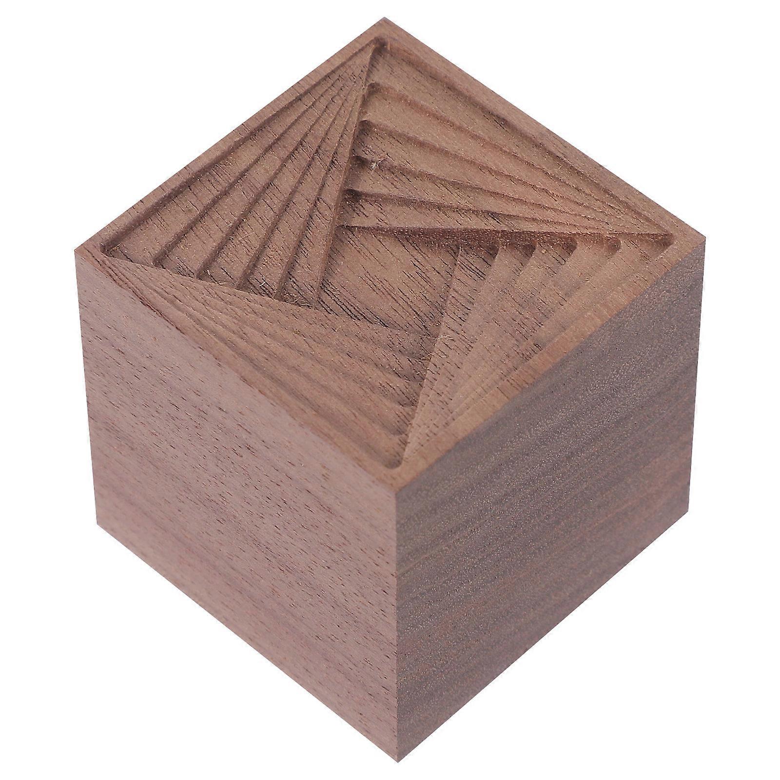 Wood Diffuser Cube Essential Oil Diffused for Decoration