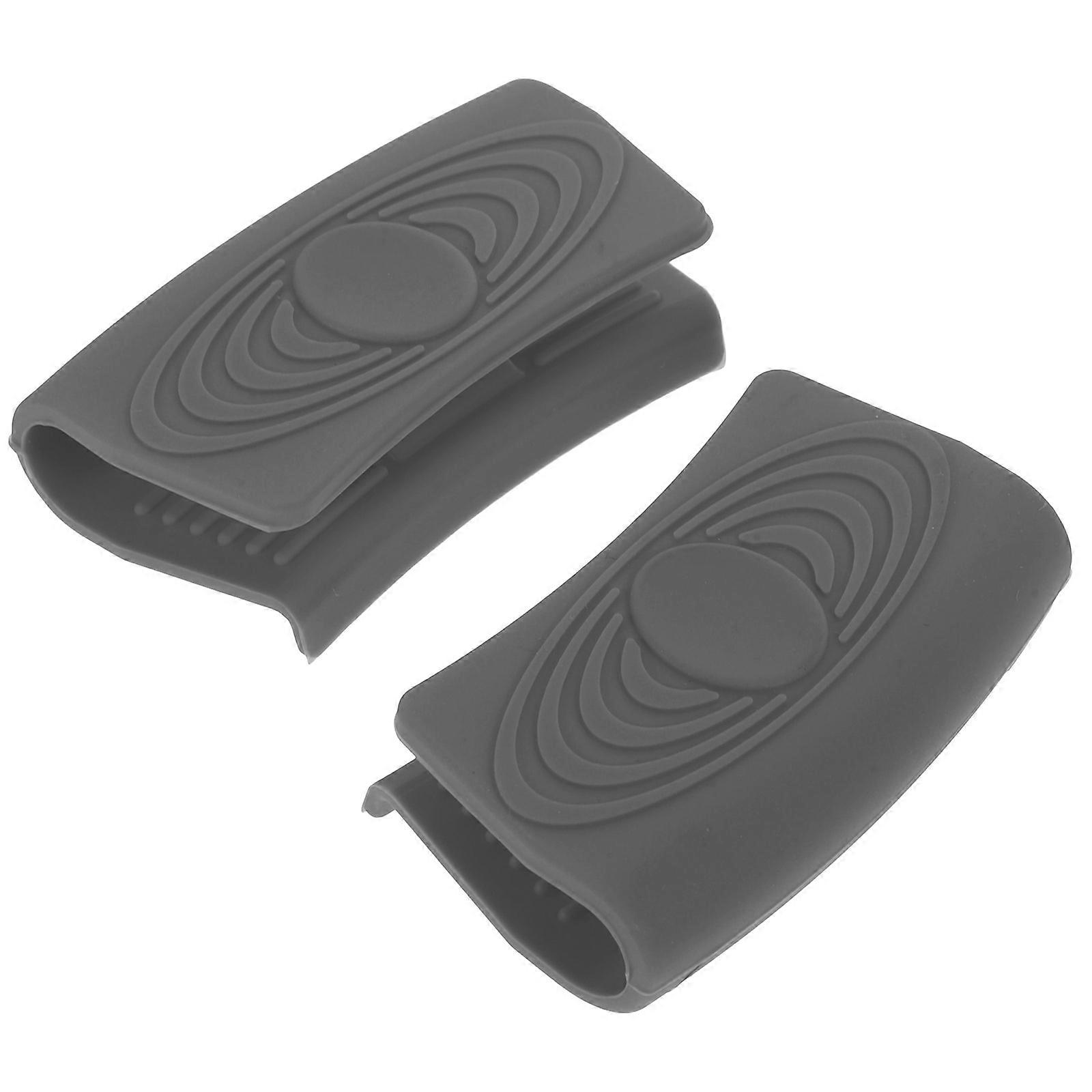 6Pcs Heat-Resistant Silicone Pot Handle Covers Protective Pot Grip Covers