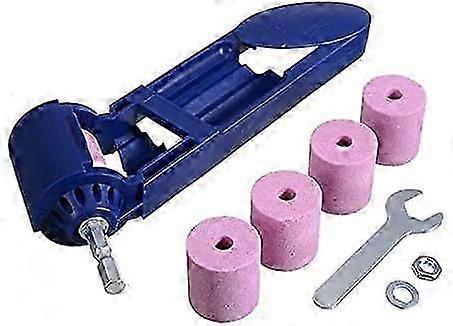 2-12.5mm Portable Drill Bit Sharpener Corundum Grinding Wheel Titanium Drill Bit