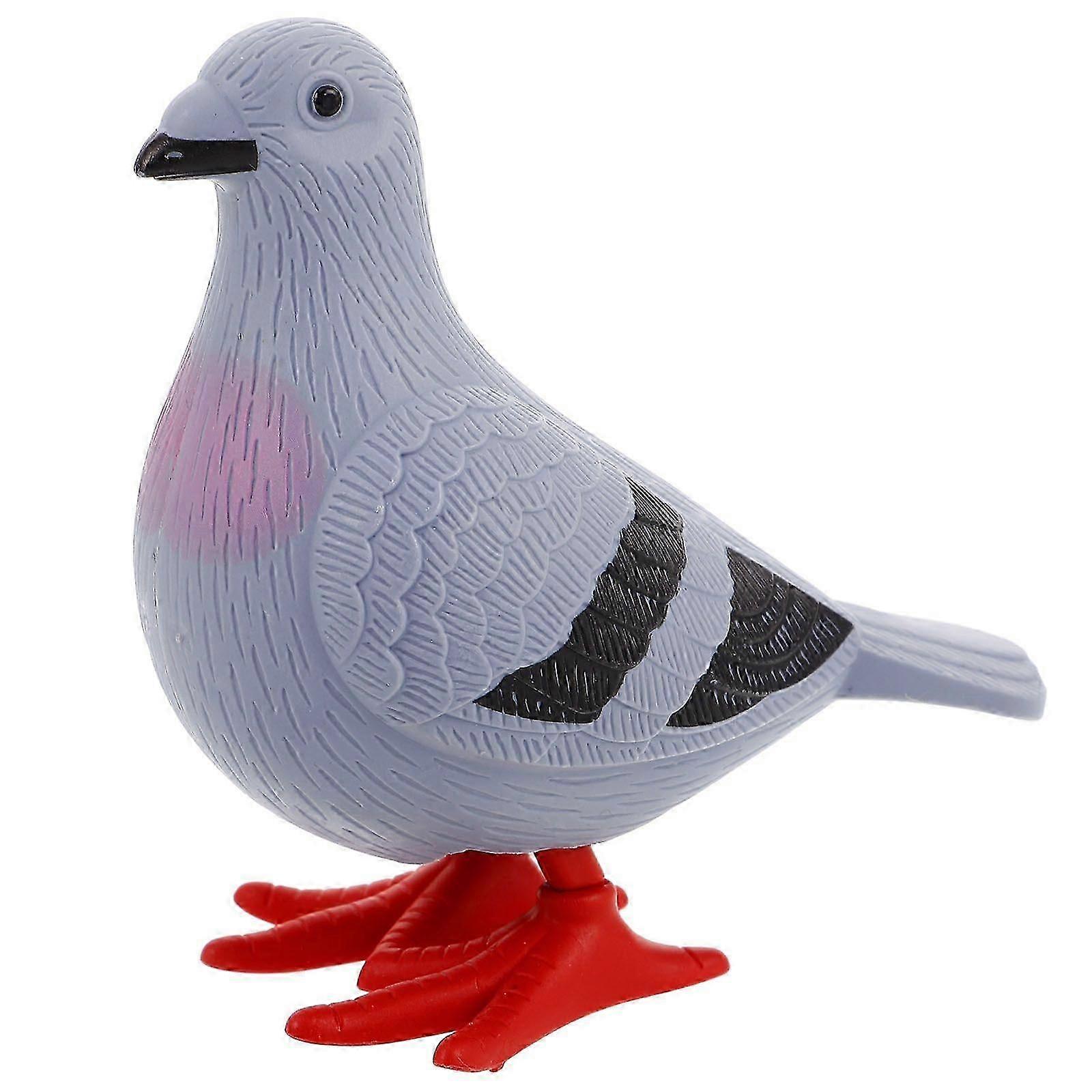 vintage clockwork toy wind up dove pigeon walking retro