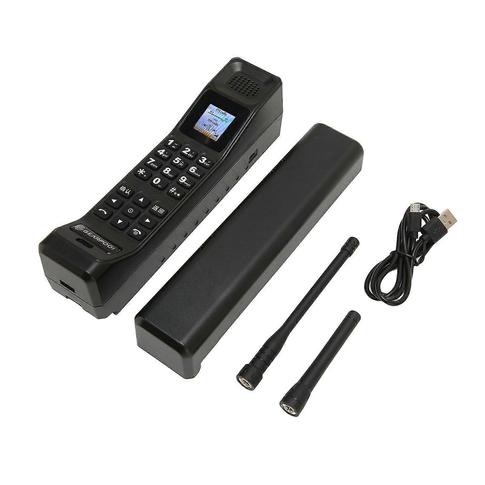 X18 Retro Cell Phones 2G 28800mah Dual SIM Big Button Big Volume Long Standby Time Mobile Phone for Seniors Daily