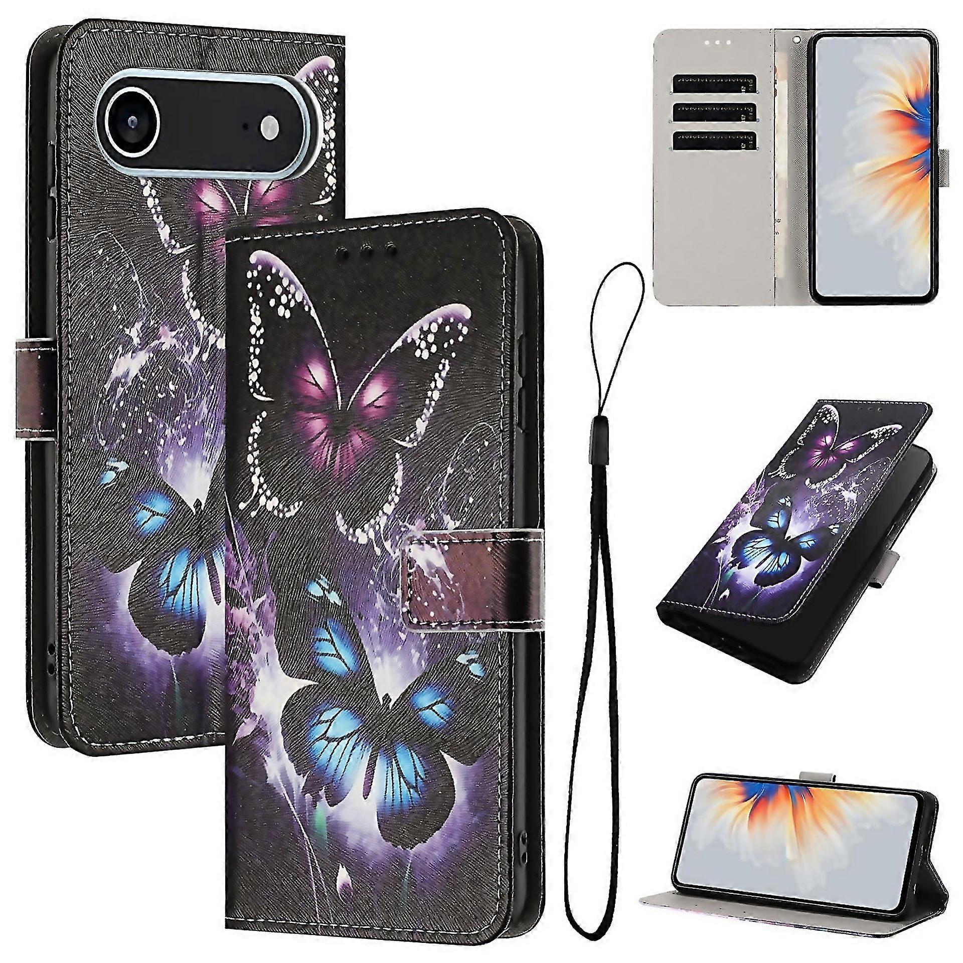 For Color Drawing Pattern Leather Phone Easy To Clean And Maintain