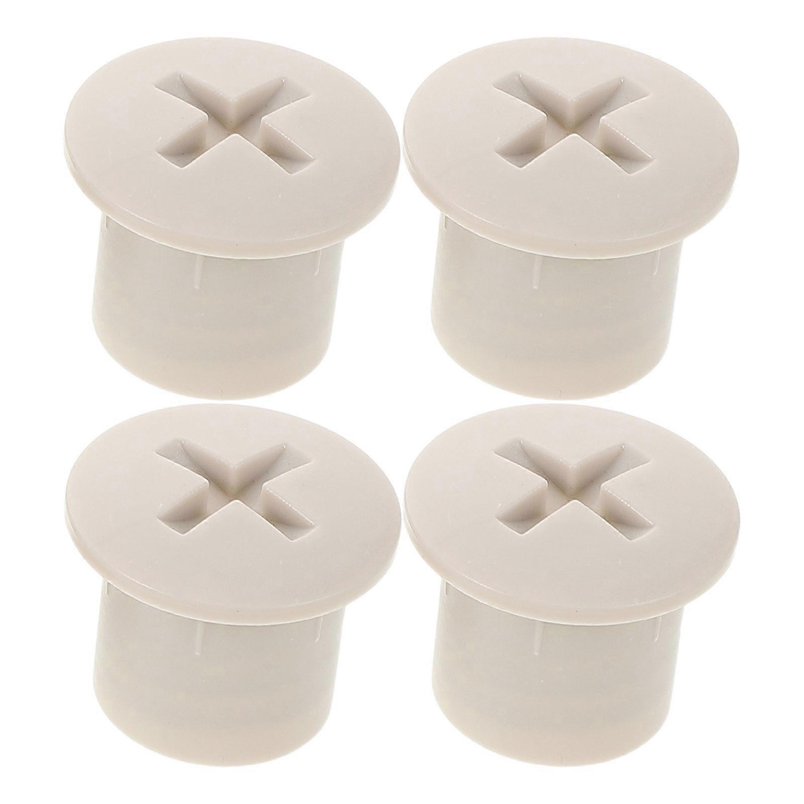 Kids Slide Screw Caps Plastic Fixing Screw Covers 4Pcs for Repairing