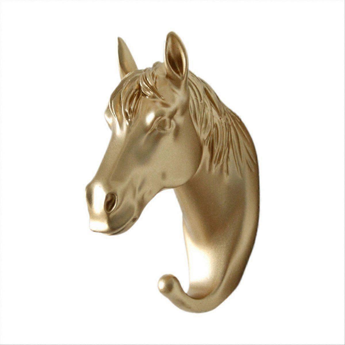 Wall Mounted Hooks Animal Head Rack Coat Caps Wall Hanger B