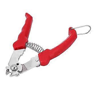 Bike Brake Cord Shift Line Inner Cable Puller Carbon Steel Pliers Plastic Handle
