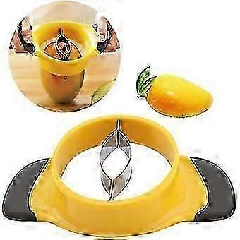 Good -stainless Steel Mango Slicer - Extra Large Mango Corer, Ultra-sharp Mango Cutter, Peeler, Splitter, Pitter, And Divider The Better One_SSDLV
