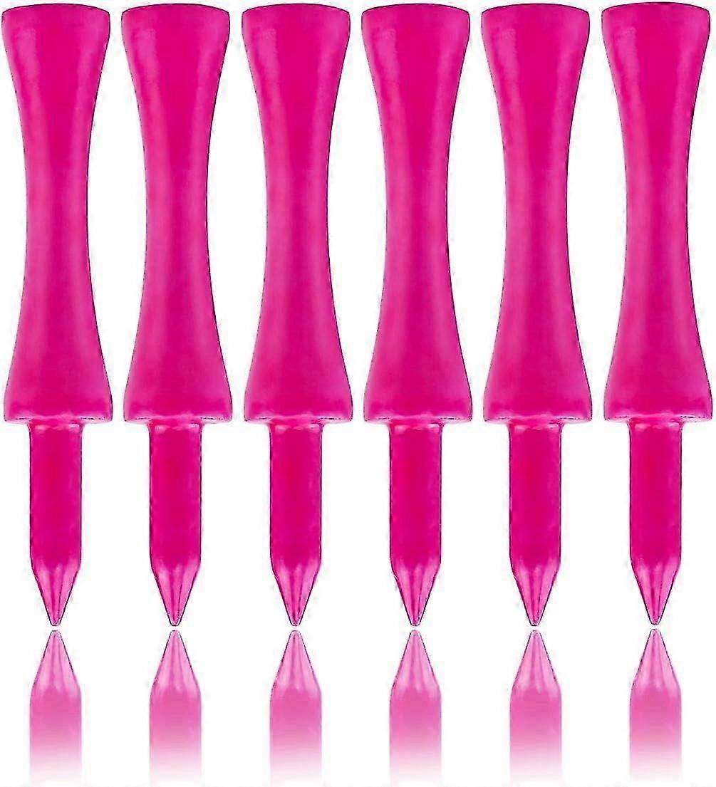 Biodegradable Bamboo - Pack Of 100 Pink Tees