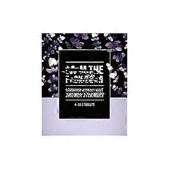 Purple newCreative Bath and Shower Tablets Four-piece Set