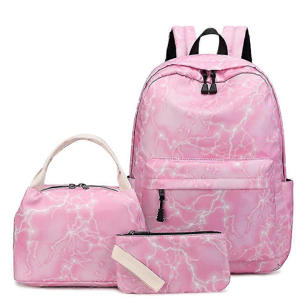 Κορίτσια' Σακίδιο τυπωμένο έναστρο σύνολο τριών κομματιών αστραπής ουρανού