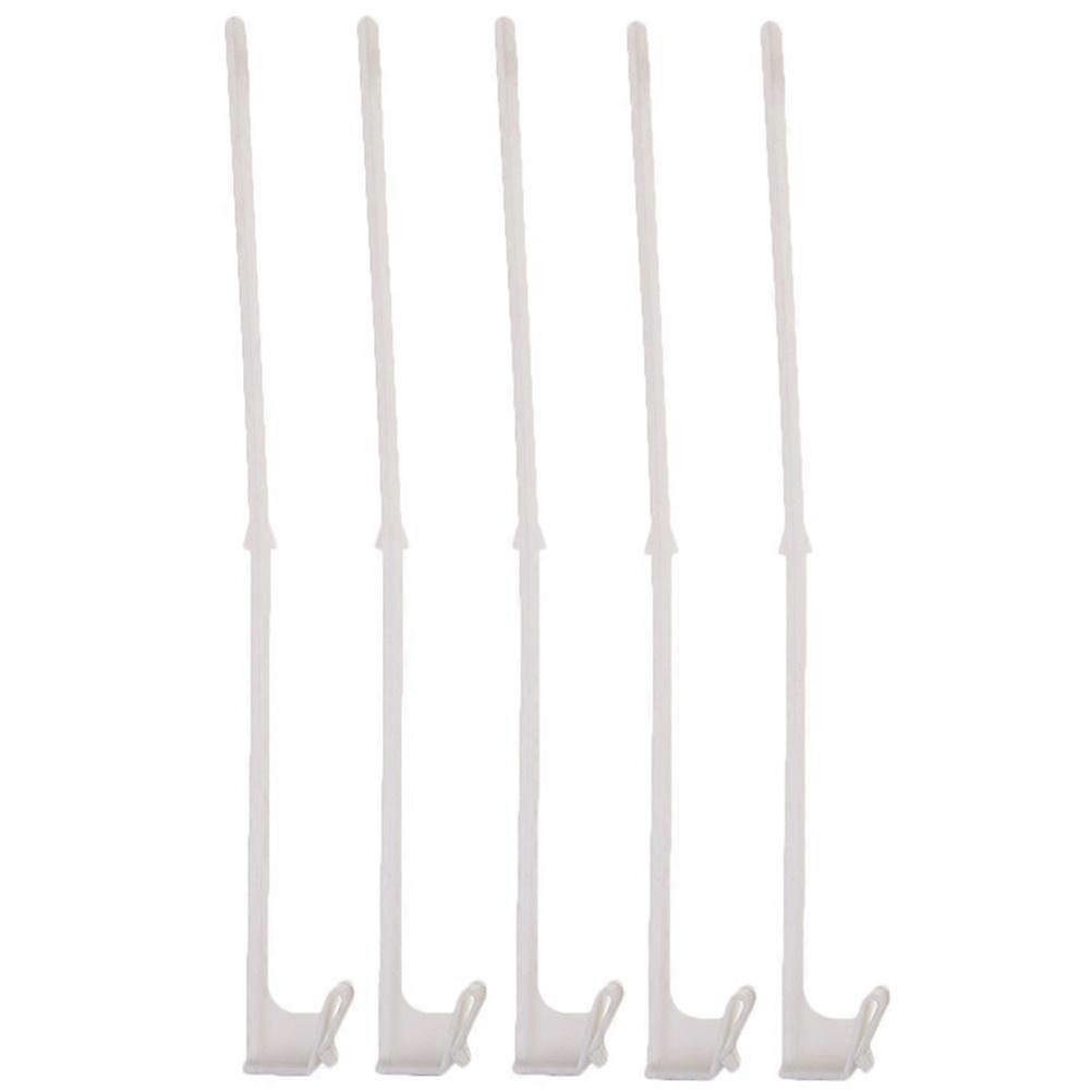 25-26 5pcs Car Window Flagpoles Clip On Flag Poles Vehicle Flag Frames Without Flag