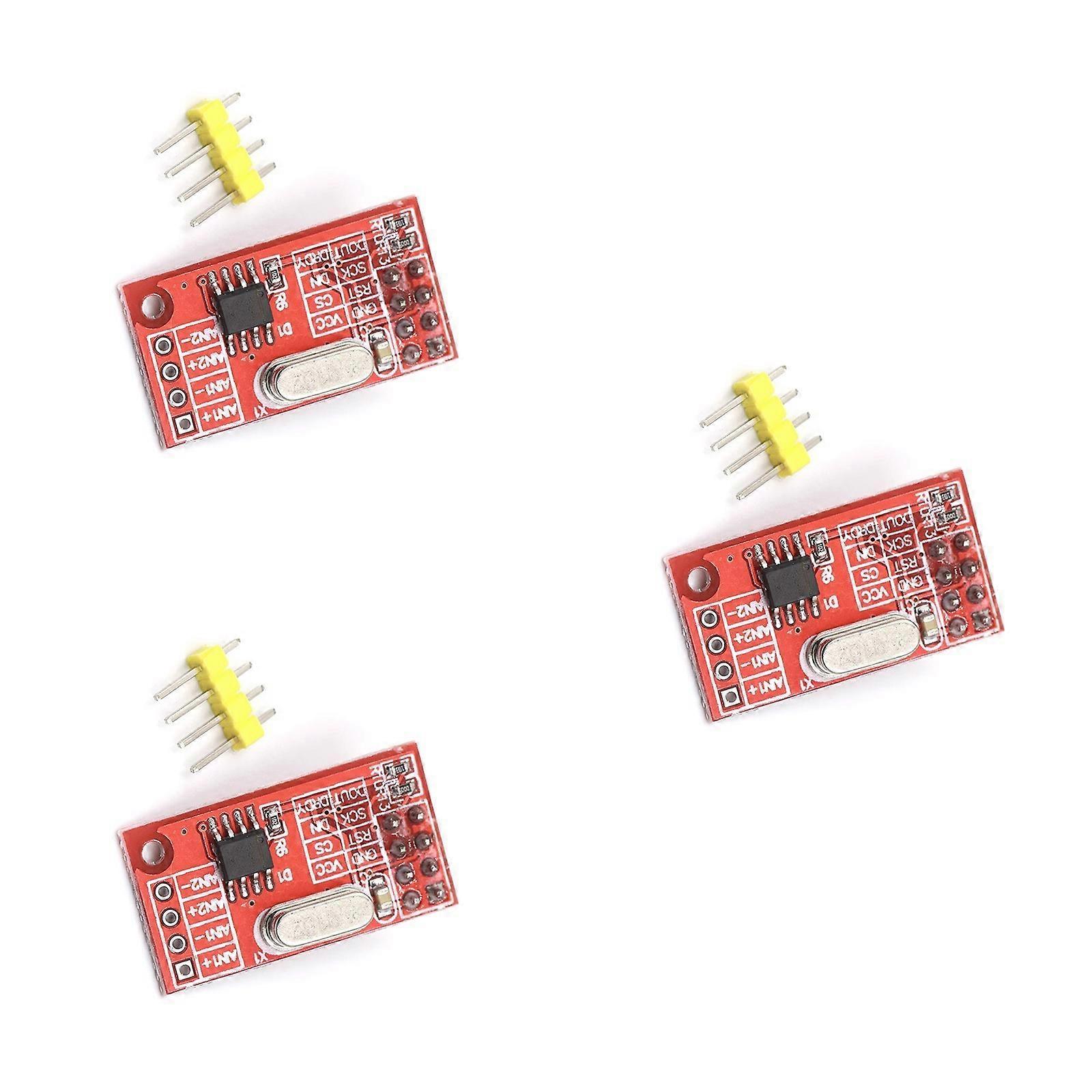 Two Channel 16 Bit ADC Data Acquisition Module SPI Interfaces Programmable Gains Amplifiers For High Precisions Sensorings Input Multicolor