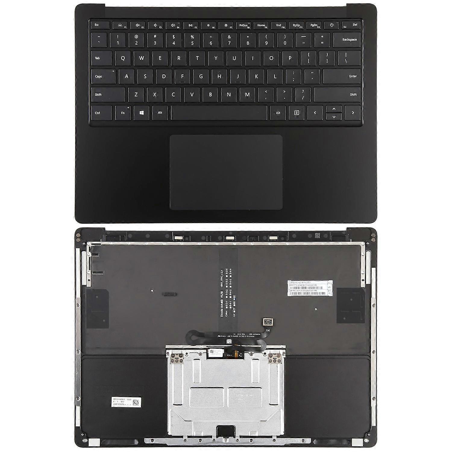 For Microsoft Surface Laptop 3 / 4 13.5 US Keyboard with C Shell / Touch Board