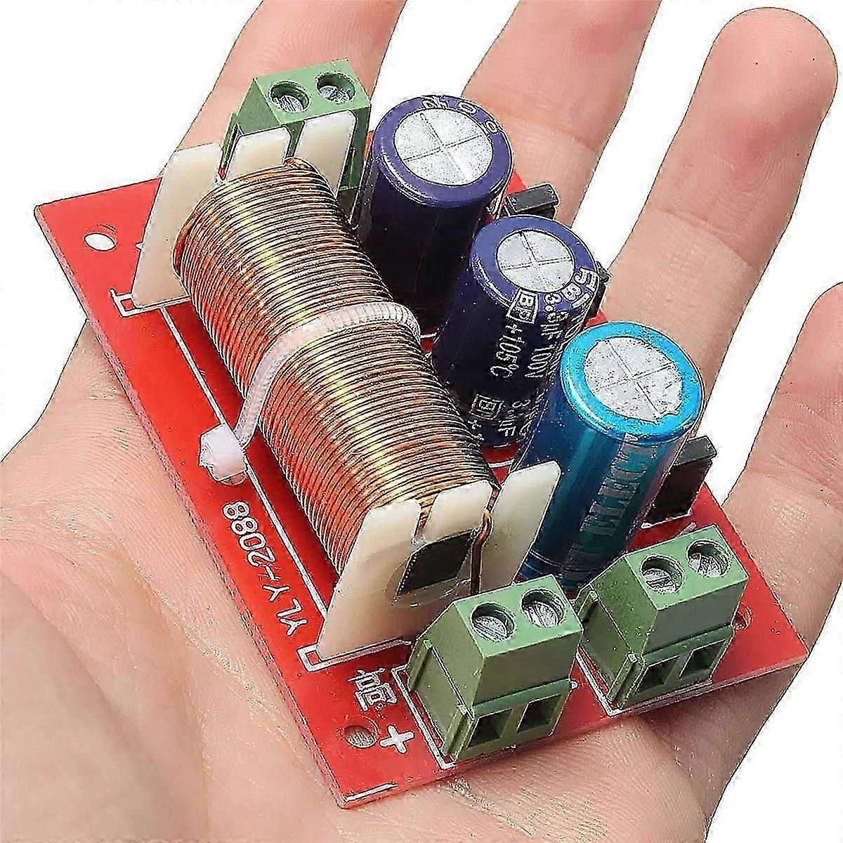 3X 400W Speaker Crossover 2 Way High-Low 4-16 Ohm Frequency Divider for Speaker