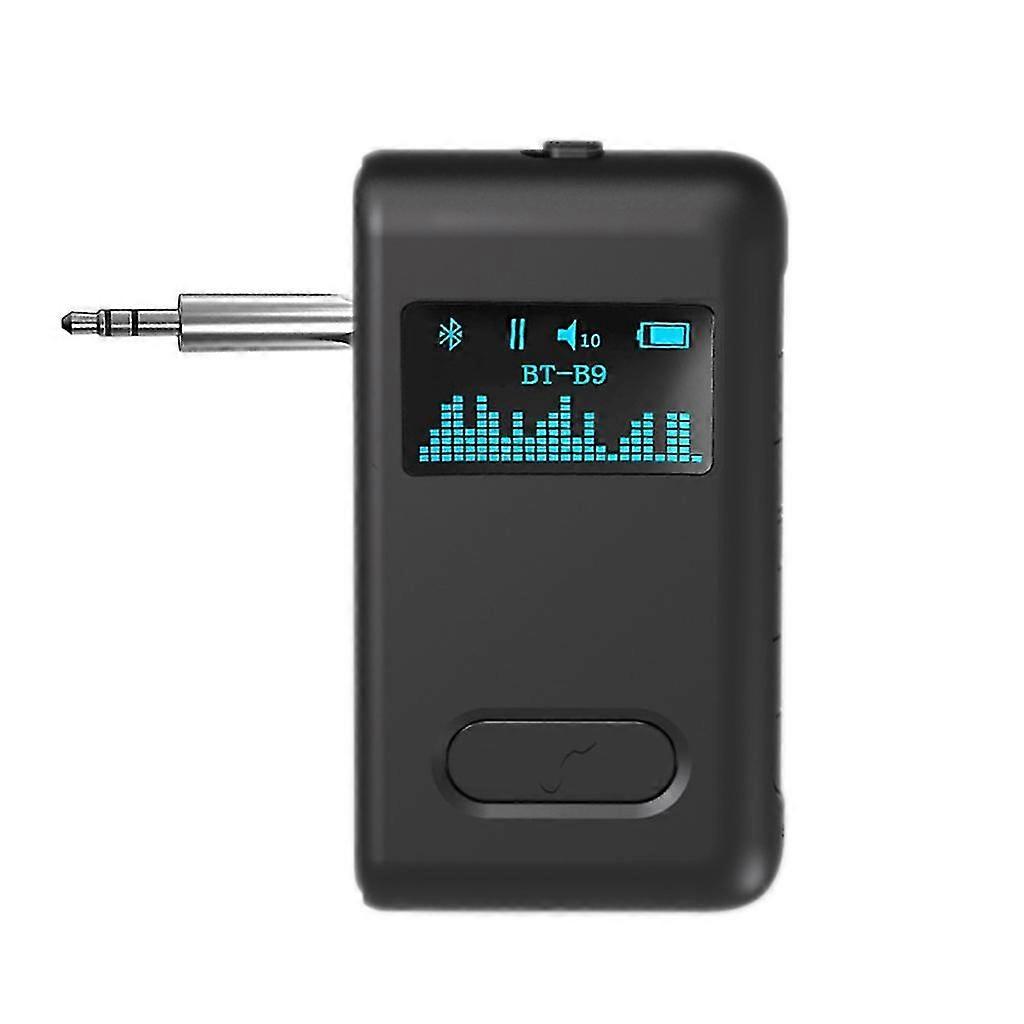 Car Speaker Transmitter Bluetooth-compatible 5.0 Receiver Lcd 3.5mm Aux Rca