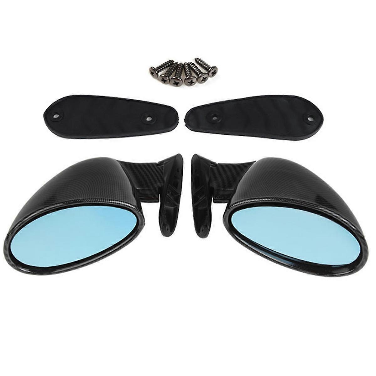 Car Universal Rearview Mirror Carbon Fiber Side Mirror for F-1 Californian Racing Car Reversing Mirror