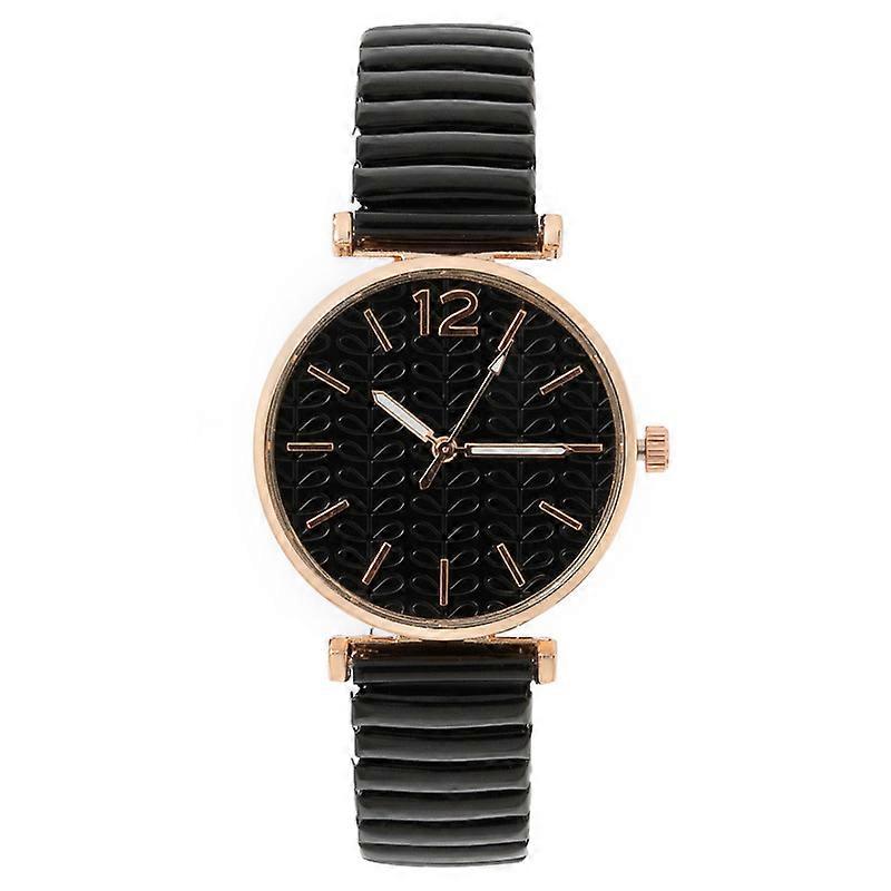 Student Women's Watch With Numeric Scale  Quartz Watch With Elastic Band