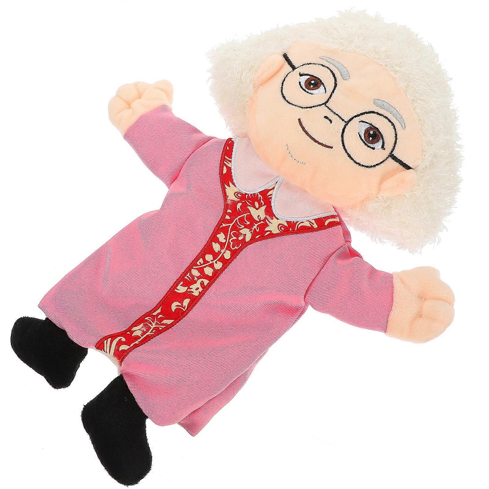 Educational Hand Puppet Cartoon Figure Puppet for Kids Interactive