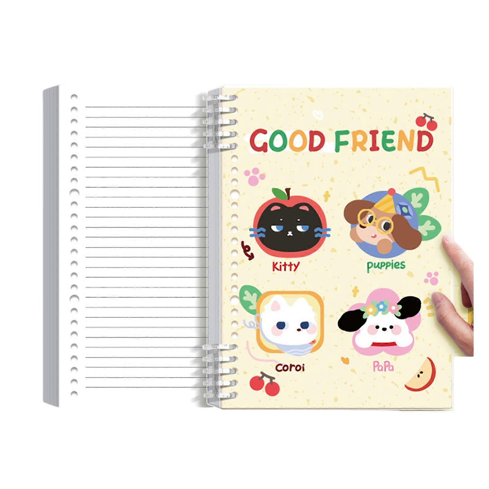 A 5 B5 Journal Notebooks 60 Sheets Writing Notebook Spirals Notebook Lovely Stationery Notebooks For Artists Students  B5 Yellow