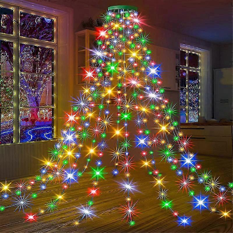 LED Christmas Tree Lights with Loop - 1.5m 200 Fairy String Plug-in