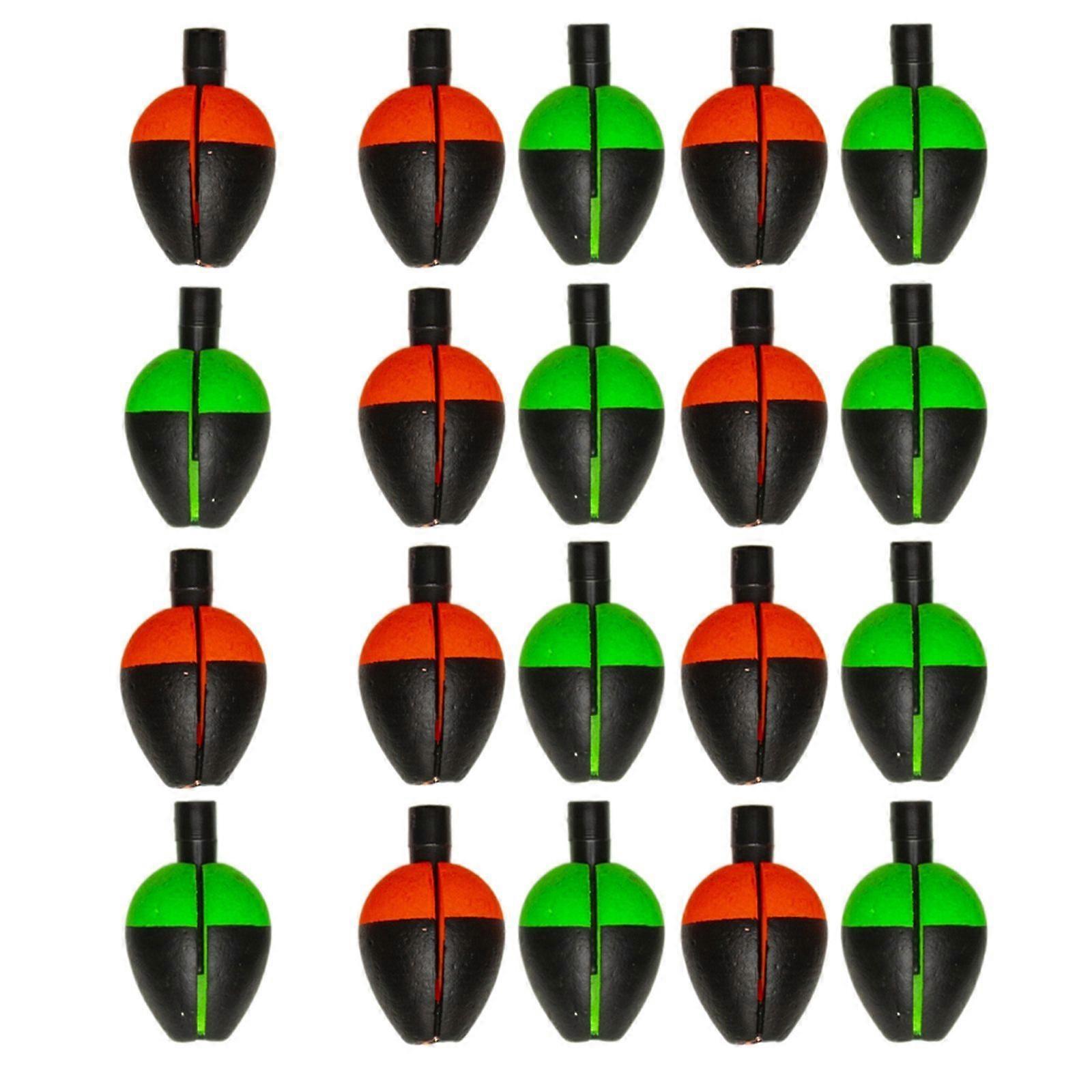 20Pcs Fishing Float Long Cast Fishing Catfishes Float Slip Rod Float Pegs Floats Fishing Fish Float Foam Fishing Bobbers  small