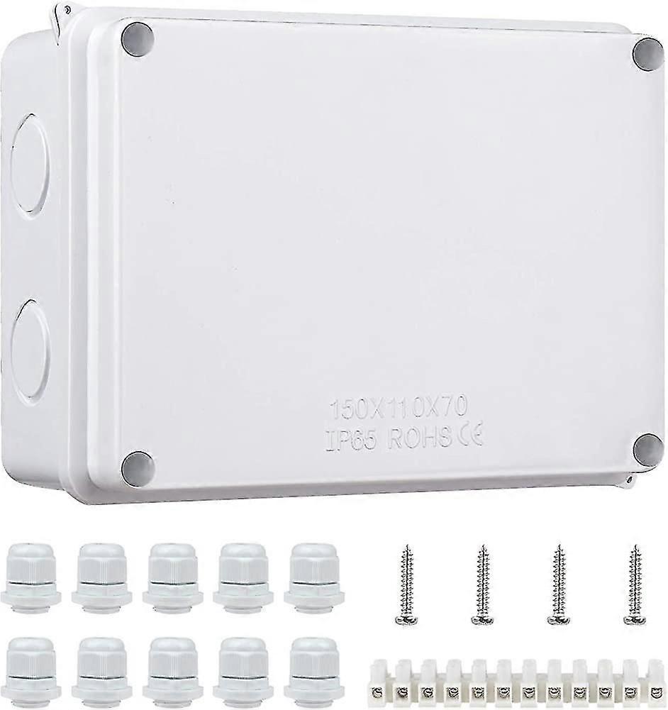 Ip65 Waterproof Junction Box Large Abs Electrical Box Outdoor Cable