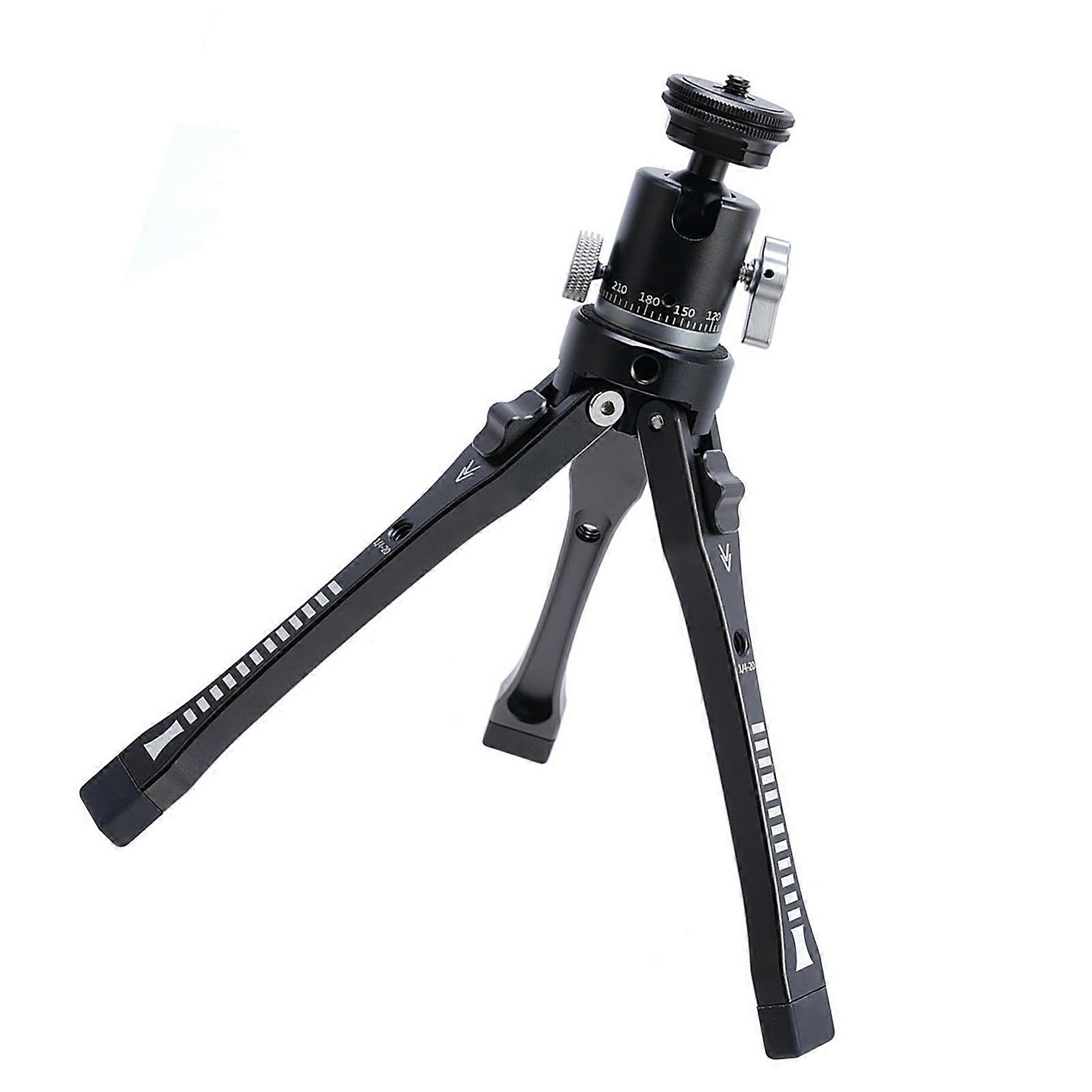 Aluminum Tripod Multifunction Tripod Compact Travel Tripod High Load Capacity Tripod for Photography Enthusiasts Multicolor