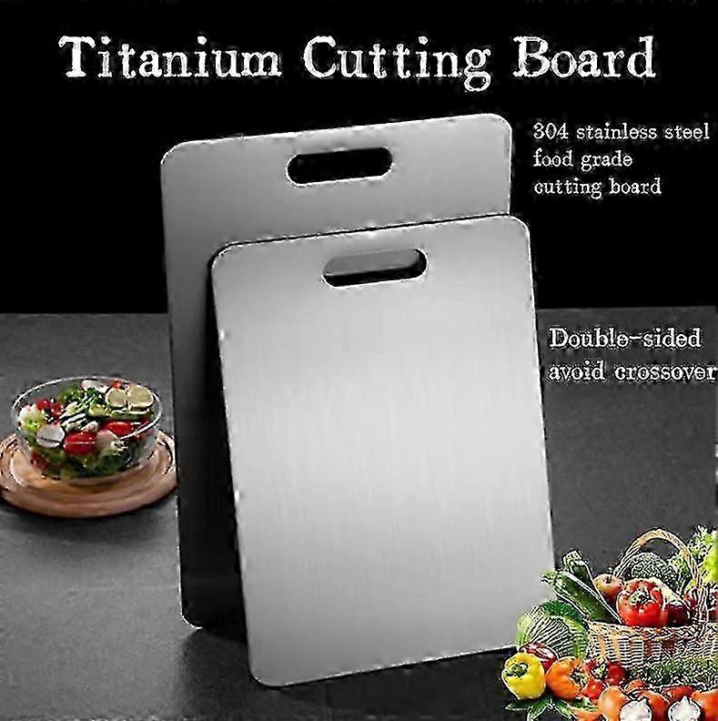 Titanium Cutting Board Double-Sided Titanium Kitchen Chopping Board